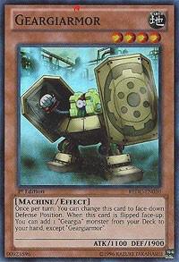 Geargiarmor - Return of the Duelist YuGiOh trading card