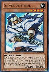 Silver Sentinel - Return of the Duelist (REDU) #REDU-EN033 - Ultra Rare YuGiOh Trading Card