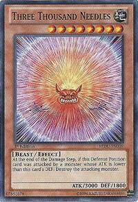 Three Thousand Needles - Return of the Duelist (REDU) #REDU-EN039 - Common / Short Print YuGiOh Trading Card