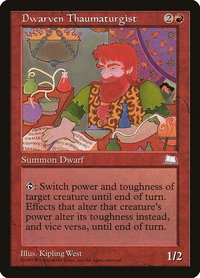 Dwarven Thaumaturgist - Weatherlight (WTH) #98 - Rare Magic: The Gathering Trading Card