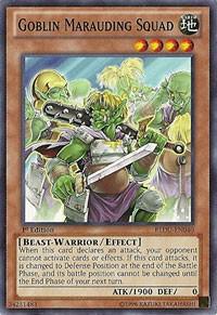 Goblin Marauding Squad trading card from Return of the Duelist Goblin Marauding Squad - Return of the Duelist YuGiOh trading card
