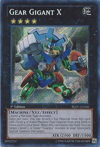 Gear Gigant X trading card from Return of the Duelist Gear Gigant X - Return of the Duelist YuGiOh trading card