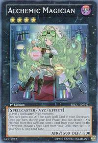 Alchemic Magician - Return of the Duelist YuGiOh trading card