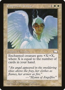 Empyrial Armor - Weatherlight (WTH) #13 - Common Magic: The Gathering Trading Card