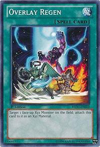 Overlay Regen - Return of the Duelist YuGiOh trading card