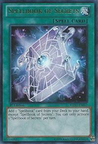 Spellbook of Secrets trading card from Return of the Duelist Spellbook of Secrets - Return of the Duelist YuGiOh trading card