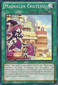 Madolche Chateau trading card from Return of the Duelist Madolche Chateau - Return of the Duelist YuGiOh trading card