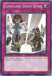 Compulsory Escape Device - Return of the Duelist YuGiOh trading card
