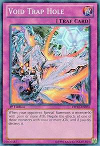 Void Trap Hole - Return of the Duelist YuGiOh trading card