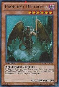 Prophecy Destroyer - Return of the Duelist YuGiOh trading card