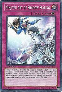 Ninjitsu Art of Shadow Sealing - Return of the Duelist YuGiOh trading card