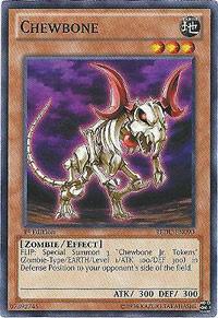 Chewbone - Return of the Duelist YuGiOh trading card