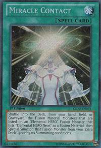 Miracle Contact - Return of the Duelist YuGiOh trading card