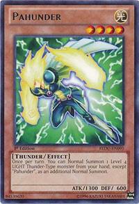Pahunder trading card from Return of the Duelist Pahunder - Return of the Duelist YuGiOh trading card