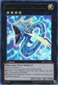 Number 91: Thunder Spark Dragon - Return of the Duelist YuGiOh trading card