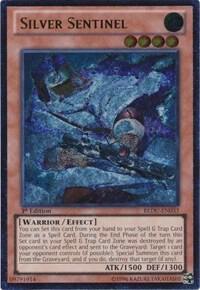 Silver Sentinel (UTR) - Return of the Duelist YuGiOh trading card