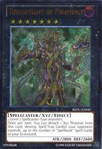 Hierophant of Prophecy (UTR) - Return of the Duelist (REDU) #REDU-EN045 - Ultimate Rare YuGiOh Trading Card