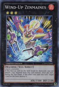 Wind-Up Zenmaines - 2012 Collectors Tin (CT09) #CT09-EN008 - Super Rare YuGiOh Trading Card