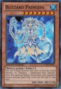 Blizzard Princess - 2012 Collectors Tin (CT09) #CT09-EN009 - Super Rare YuGiOh Trading Card