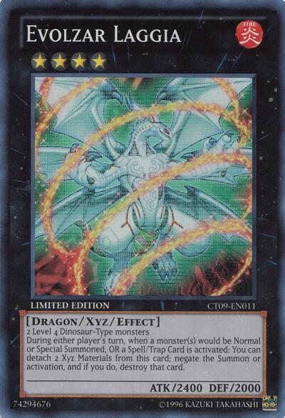 Evolzar Laggia trading card from 2012 Collectors Tin Evolzar Laggia - 2012 Collectors Tin YuGiOh trading card