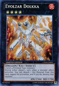 Evolzar Dolkka - 2012 Collectors Tin (CT09) #CT09-EN001 - Secret Rare YuGiOh Trading Card