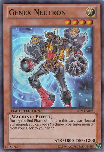 Genex Neutron trading card from 2012 Collectors Tin Genex Neutron - 2012 Collectors Tin YuGiOh trading card