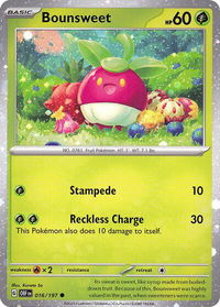 Bounsweet - 016/197 (Cosmos Holo) - Miscellaneous Cards & Products (MCAP) #016/197 - Common Pokémon Trading Card
