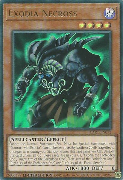 Exodia Necross - The Lost Art Promotion YuGiOh trading card