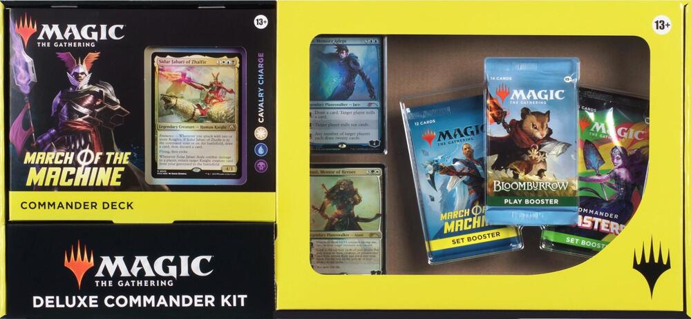 March of the Machine Deluxe Commander Kit - Cavalry Charge trading card from Commander: March of the Machine March of the Machine Deluxe Commander Kit - Cavalry Charge - Commander: March of the Machine Magic: The Gathering trading card
