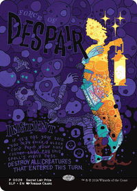 Force of Despair - Secret Lair Showdown (SLP) #29 - Promo Magic: The Gathering Trading Card