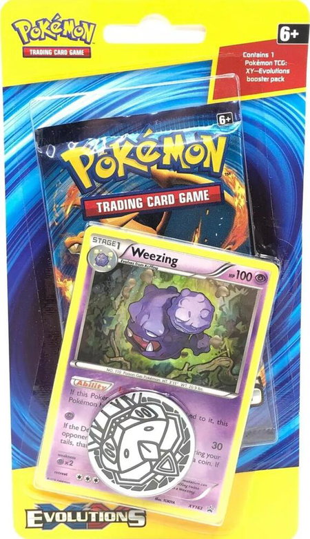 XY Evolutions Single Pack Blister [Weezing] - XY - Evolutions Pokémon trading card