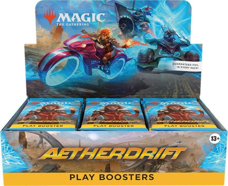 Aetherdrift - Play Booster Display trading card from Aetherdrift Aetherdrift - Play Booster Display - Aetherdrift Magic: The Gathering trading card