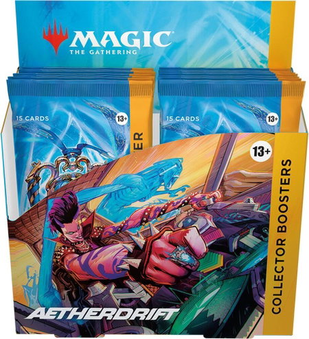 Aetherdrift - Collector Booster Display - Aetherdrift Magic: The Gathering trading card