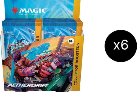 Aetherdrift - Collector Booster Display Case - Aetherdrift Magic: The Gathering trading card