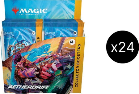 Aetherdrift - Collector Booster Display Master Case - Aetherdrift Magic: The Gathering trading card