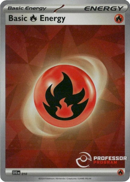 Fire Energy (2024) - Professor Program Promos Pokémon trading card