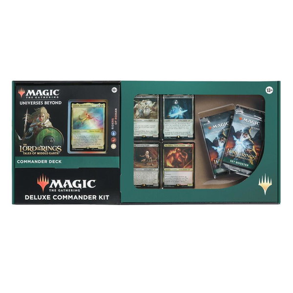 The Lord of the Rings: Tales of Middle-earth Deluxe Commander Kit - Riders of Rohan - Commander: The Lord of the Rings: Tales of Middle-earth Magic: The Gathering trading card
