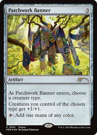 Patchwork Banner - Media Promos (MEDIA) #1 - Promo Magic: The Gathering Trading Card