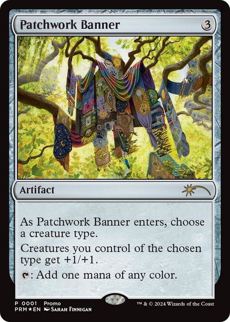 Patchwork Banner - Media Promos Magic: The Gathering trading card