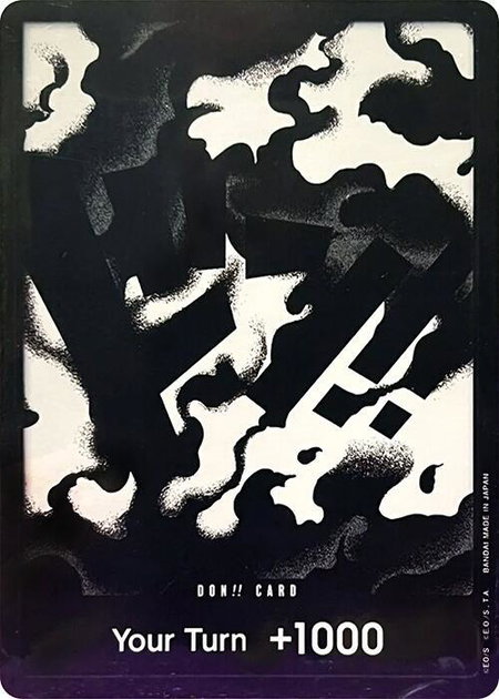 DON!! Card (Blackbeard) (Double Pack Set Vol. 6) - Emperors in the New World One Piece trading card