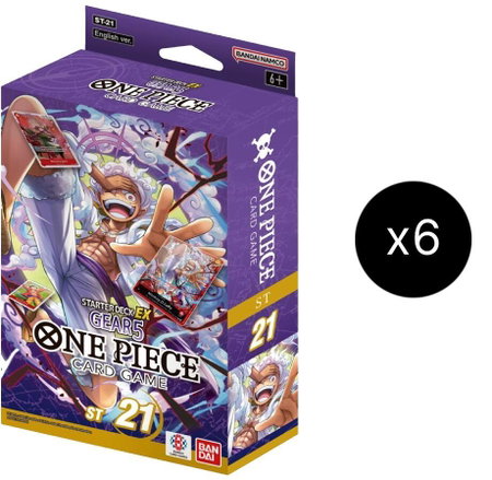 Starter Deck EX: Gear 5 Display - Starter Deck EX: Gear 5 One Piece trading card