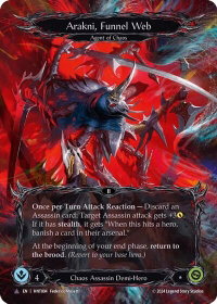 Arakni, Funnel Web (Marvel) - The Hunted  #HNT004 - Marvel Flesh and Blood Trading Card