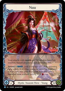 Nuu, Alluring Desire - Blitz Deck: Part the Mistveil - Nuu  #NUU001 - Promo Flesh and Blood Trading Card