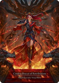 Cindra, Dracai of Retribution (Marvel) - The Hunted  #HNT054 - Marvel Flesh and Blood Trading Card