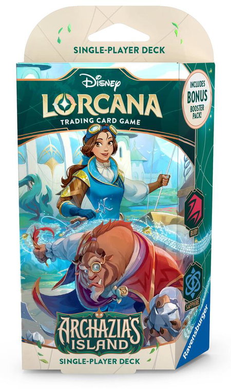 Disney Lorcana: Archazia's Island Starter Deck (Ruby & Sapphire) trading card from Archazia's Island Disney Lorcana: Archazia's Island Starter Deck (Ruby & Sapphire) - Archazia's Island Disney Lorcana trading card