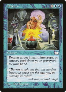 Relearn - Weatherlight (WTH) #51 - Uncommon Magic: The Gathering Trading Card