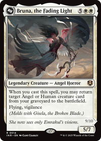 Bruna, the Fading Light - Innistrad Remastered (INR) #14 - Rare Magic: The Gathering Trading Card