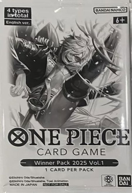 Winner Pack 2025 Vol. 1 trading card from One Piece Promotion Cards Winner Pack 2025 Vol. 1 - One Piece Promotion Cards One Piece trading card