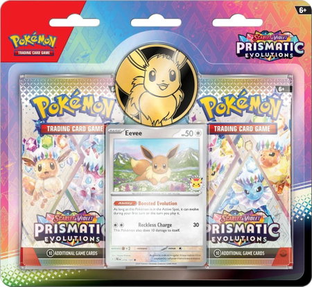 Prismatic Evolutions 2-Pack Blister [Eevee] - SV: Prismatic Evolutions Pokémon trading card