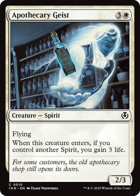 Apothecary Geist - Innistrad Remastered Magic: The Gathering trading card